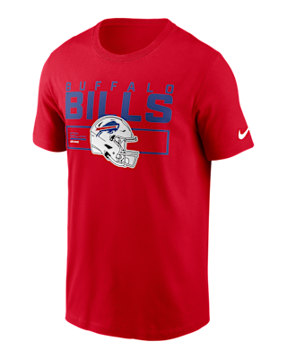 Buffalo Bills Helmet Essential Men's Nike NFL T-Shirt. Nike.com